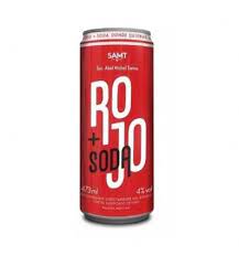 Rojo soda vino lata x6 